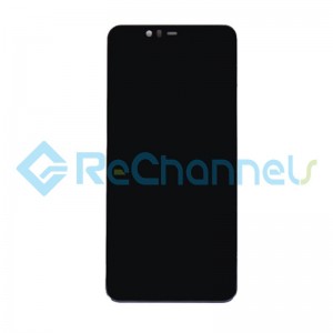 For Nokia 5.1 Plus LCD Screen and Digitizer Assembly Replacement - Black - Grade S+