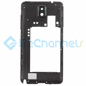 For Samsung Galaxy Note 3 SM-N900V/N900P Rear Housing Replacement - Black - Grade S+
