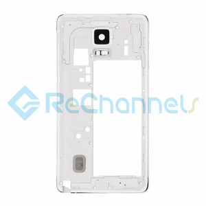For Samsung Galaxy Note 4 SM-N910T/N910A/N910W8 Rear Housing Replacement - White - Grade S+	