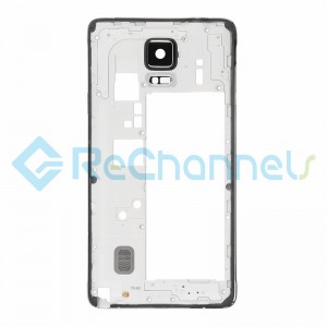 For Samsung Galaxy Note 4 SM-N910V/N900P Rear Housing Replacement - Black - Grade S+
