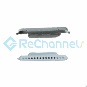 For Samsung Galaxy Note 4 Series Ear Speaker Mesh Cover Replacement - White - Grade S+	