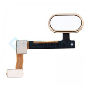 For OPPO R9 Home Button Flex Cable Replacement - Gold - Grade S+