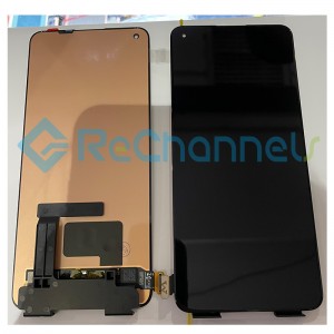 For OnePlus 9R LCD Screen and Digitizer Assembly Replacement - Black - Grade S+