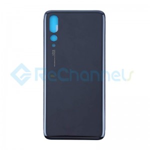 For Huawei P20 Pro Battery Door Replacement - Black - Grade S+ 