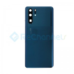 For Huawei P30 Pro Battery Door Replacement - Mystic Blue - Grade S+