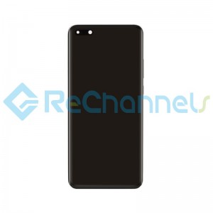 For Huawei P40 Pro LCD Screen and Digitizer Assembly Replacement - Black - Grade S+