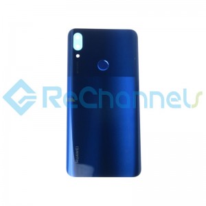For Huawei P Smart Z Battery Door Replacement - Sapphire Blue - Grade S+