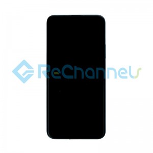 For Huawei P Smart Z LCD Screen and Digitizer Assembly with Front Housing Replacement - Emerald Green - Grade S