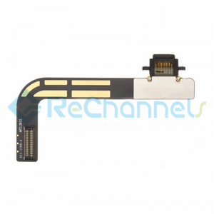 For Apple iPad 4 Charging Port Flex Cable Ribbon Replacement - Black - Grade S+