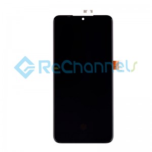 For LG G8X ThinQ LCD Screen and Digitizer Assembly Replacement (Main Screen) - Black - Grade S+