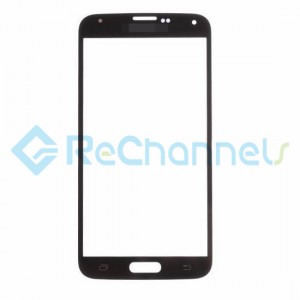For Samsung Galaxy S5  Glass Lens Replacement - Black - Grade S+