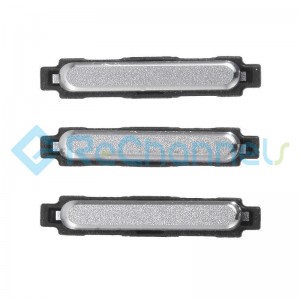 For Samsung Galaxy S6 Series Side Keys Replacement (3 pcs/set) - Sapphire - Grade S+