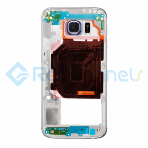 For Samsung Galaxy S6 SM-G920P/G920V Rear Housing with Small Parts Replacement - Black - Grade S+