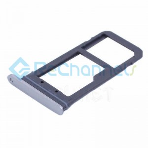 For Samsung Galaxy S7 Edge  SIM Card Tray Replacement - Silver - Grade S+