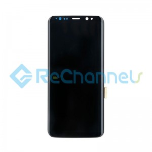 For Samsung Galaxy S8 LCD Screen and Digitizer Assembly Replacement - Black - Grade S