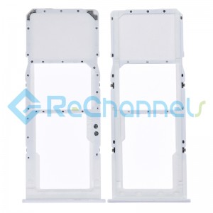 For Samsung Galaxy A30s SM-A307 SIM Card Tray Replacement (Single SIM) - White - Grade S+