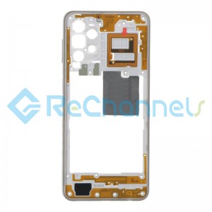 For Samsung Galaxy A32 5G SM-A326 Middle Frame Replacement - White - Grade S+