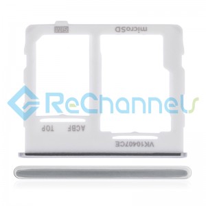 For Samsung Galaxy A32 5G SM-A326 SIM Card Tray Replacement (Single SIM) - White - Grade S+