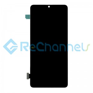 For Samsung Galaxy A41 SM-A415 LCD Screen and Digitizer Assembly Replacement - Black - Grade S+