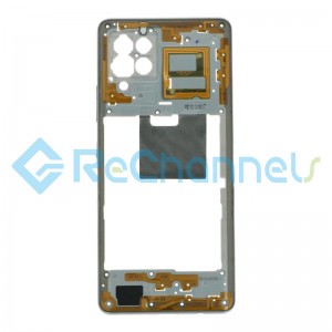 For Samsung Galaxy A42 5G SM-A426 Middle Frame Replacement - White - Grade S+