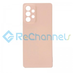 For Samsung Galaxy A53 5G SM-A536 Battery Door Replacement - Peach/Pink - Grade S+