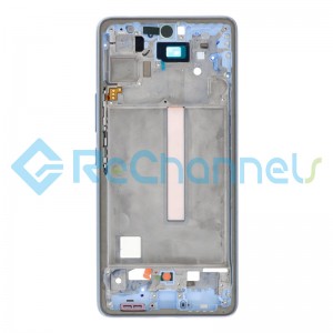 For Samsung Galaxy A53 5G SM-A536 Front Housing Replacement - Blue - Grade S+