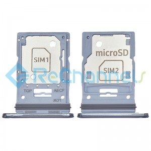 For Samsung Galaxy A53 5G SM-A536 SIM Card Tray Replacement (Dual SIM) - Blue - Grade S+