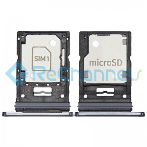 For Samsung Galaxy A53 5G SM-A536 SIM Card Tray Replacement (Single SIM) - Black - Grade S+