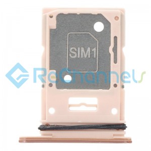 For Samsung Galaxy A53 5G SM-A536 SIM Card Tray Replacement (Single SIM) - Peach/Pink - Grade S+