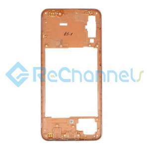 For Samsung Galaxy A70 SM-A705 Middle Frame Replacement - Coral - Grade S+