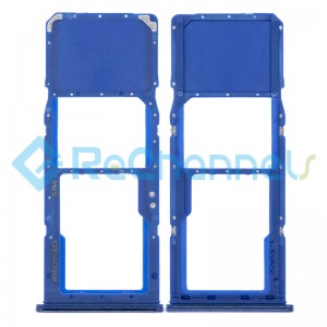 For Samsung Galaxy A70 SM-A705 SIM Card Tray Replacement (Single SIM) - Blue - Grade S+