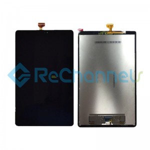 For Samsung Galaxy Tab A - 10.5" T590 / T595 LCD Screen and Digitizer Assembly Replacement - Black - Grade S+