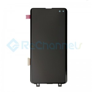 For Samsung Galaxy S10 LCD Screen and Digitizer Assembly Replacement - Black - Grade S+