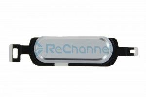 For Samsung Galaxy Tab 4 8.0 Home Button Replacement - White - Grade S+