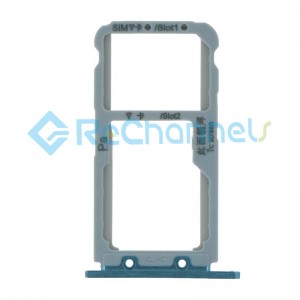 For Huawei Nova 3 SIM Card Tray Replacement - Blue - Grade S+