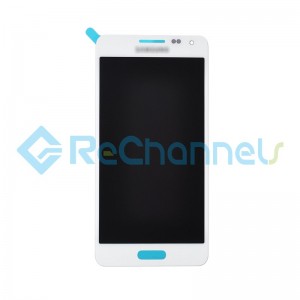 For Samsung Galaxy Alpha LCD Screen and Digitizer Assembly Replacement - White - Grade S+