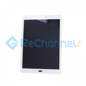 For Samsung Galaxy Tab S2- 9.7" T810 / T815 LCD Screen Assembly Replacement - White - Grade S+