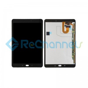 For Samsung Tab S3 Model T820N LCD Screen and Digitizer Assembly Replacement - Black - Grade S+