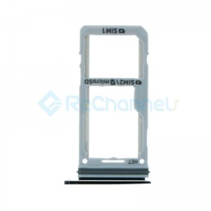 For Sumsung Galaxy S8 Plus G955F SIM Card Tray(Dual) Replacement - Orchid Gray - Grade S+