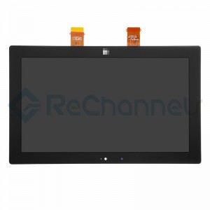 For Microsoft Surface Pro LCD Screen and Digitizer Assembly Replacement - Black - Grade S+