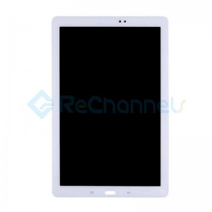 For Samsung Galaxy Tab A 10.1 SM-P580 LCD Screen and Digitizer Assembly Replacement - White- Grade S+