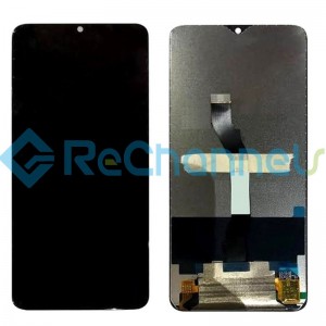 For Xiaomi Redmi Note 10 Pro LCD Screen and Digitizer Assembly Replacement - Black - Grade S+