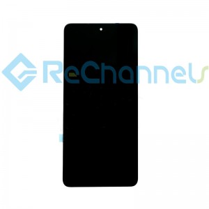 For Xiaomi Redmi Note 9 Pro 5G LCD Screen and Digitizer Assembly Replacement - Black - Grade S+