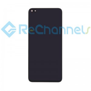 For Huawei Nova 8i/Honor 50 Lite LCD Screen and Digitizer Assembly Replacement - Black - Grade S