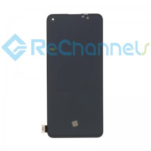 For OnePlus Nord CE 5G LCD Screen and Digitizer Assembly with Frame Replacement - Black - Grade S+