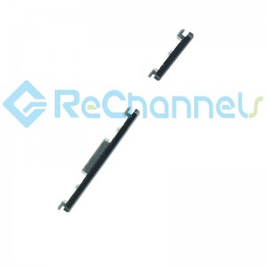 For Huawei P40 Pro Side Keys Replacement - Black - Grade S+