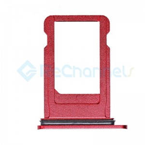 For Apple iPhone 8 Plus SIM Card Tray Replacement - Red- Grade S+