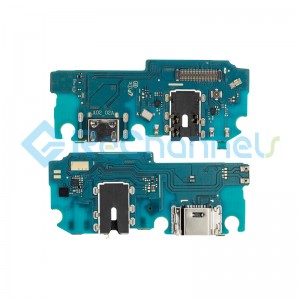 For Samsung Galaxy A02 SM-A022 Charging Port PCB Board with Headphone Jack Replacement - Grade S+