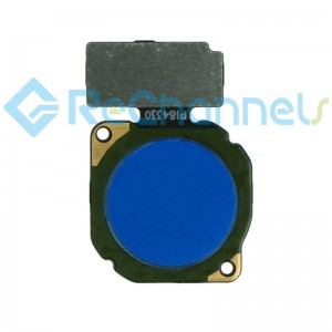 For Huawei P20 Lite Fingerprint Sensor Flex Cable Replacement - Blue - Grade S+