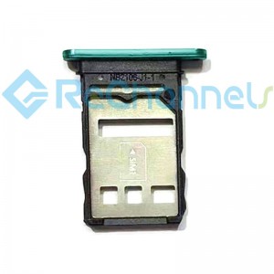 For Huawei Nova 9 SIM Card Tray Dual Card Version Replacement - Green - Grade S+